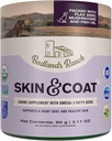 Badlands Ranch - Kůže & Coat Psí doplněk w / Omega33 mastné kyseliny, org. ingredience, Antioxidant Topper, Nourish Coat & Paws, Joint, Support Shiny Coat & Health Skin by Katherine Heigl (30 Scoops)