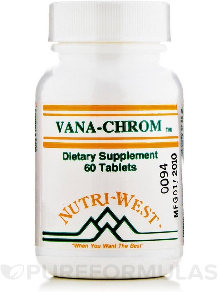 Vana- Chrom - 60 tablet od Nutri West