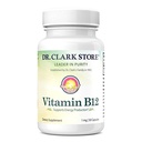 Doplněk k vitamínu B12 Dr. Clark, 1 mg, 50 želatinových tobolek