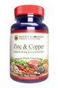 ZINC & Copper - LAB Testováno pro nejvyšší čistotu! Rychlá absorpce, 100% organické přírodní složky - Masivní imunitní podpora - Opravy srdce a těla! - Veganské tablety (60ct)