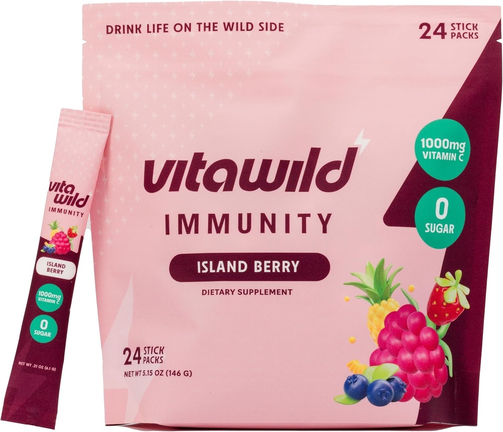 Imunita + Hydratace Electrolyte Drinky 124; Elderberry & Zinek Imunitní podpora Hydratační balíčky C124; Vitamin C 1000mg C124; Imunitní podpora Dodatek C124; Pohotovostní Elderberry Vitamin C a zink