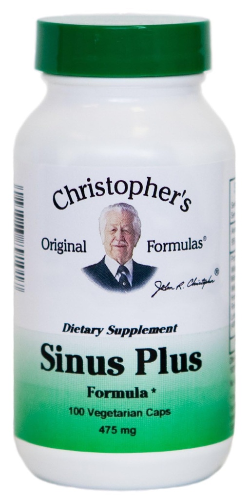 Christopher 's Original Installas Sinus Plus, Sinus Support Capsules, All Herb Synergistic Blend, 100 Count