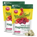 MegaFood Relax + Calm Magnesium Supplement - Měkké Chews s hořčíkem Citrát & Malate for Heart Health, Muscle Tension & More - Vegetarian - Strawberry Flavor - 30 Chews per Pack (2 Pack)