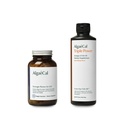 AlgaeCal Bundle - Příplatek vápníku na bázi rostlin s vitaminem D3 pro zdraví kostí a sílu & Triple Power Omega-3 Fish Oil Natural Liquid Emulsion s EPA & DHA, Kurkumin, Astaxanthin