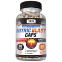 Kaya Naturals - Nitric Blast Potent All- Natural Bylinný dodatek pro maximální zdravotní výhody 124; Předcvičení 124; Zvýšená energie 124; Zlepšené noční výkon (60 Počet (balení po 1)