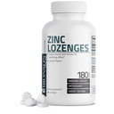 Bronson zink Lozenges Antioxidant & Imunitní Supplement Lemon ochucené, 180 Žvýkací tablety
