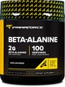 Primaforce Beta Alanin prášek, bez příchutí, 200 gramů - gluten zdarma, non-GMO doplněk pro muže a ženy