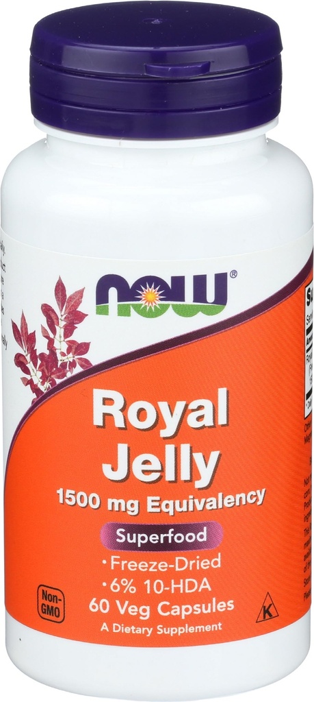 Nyní potraviny želé 1500Mg 60 Cap Royal, 60 CT