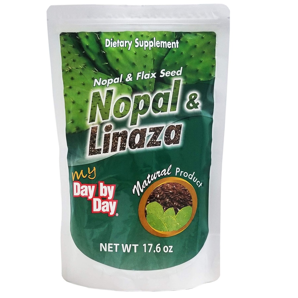 Den za dnem, Nopal a Flax Seed, Natural Fiber, 17.6 Oz, Bag