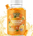 Quercetin s bromelainovými žvýkačkami - Vitamin C + Zink & Vitamin D3 - Extra síla imunitní podpůrný booster - 60 Quercetin Gummies - Made in USA