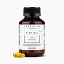JSHealth Vysoká síla Omega33 Rybí olej 124; Wild- catched, Přítel moře Certified, 60 Kapsle