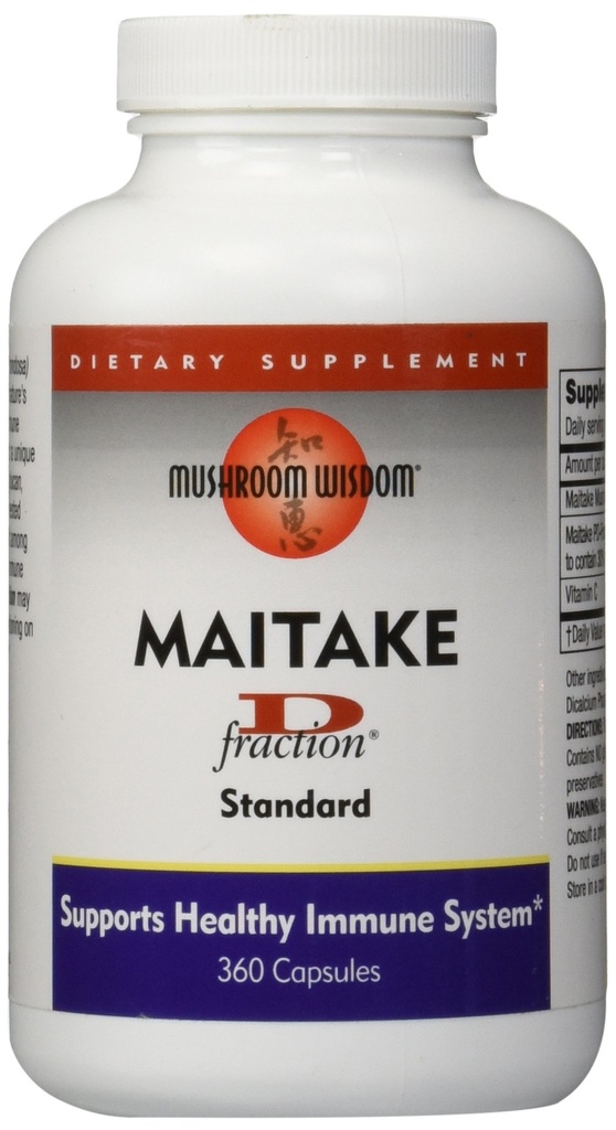 MUSHROOM WISTOL Maitake Houba Extract D- Fraction 360 Kapsle