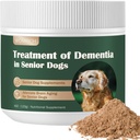 Senior Dog Doplňky Demence Doplněk Houba Prášek pro psy 120g Computer 124; Kognitivní dodatek pro psy Adresy se ztrácí, sociální stažení 124; Psí Cognitive dysfunkce