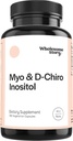 Zdravý příběh Myo- Inositol & D- Chiro Inositol dodatek pro ženy cr124; Plodnost doplňky pro hormonální rovnováhu a ovariální zdravotní podpora cr124; Myoinositol cr124; Ideální 40: 1 poměr cr124; 90 Služeb
