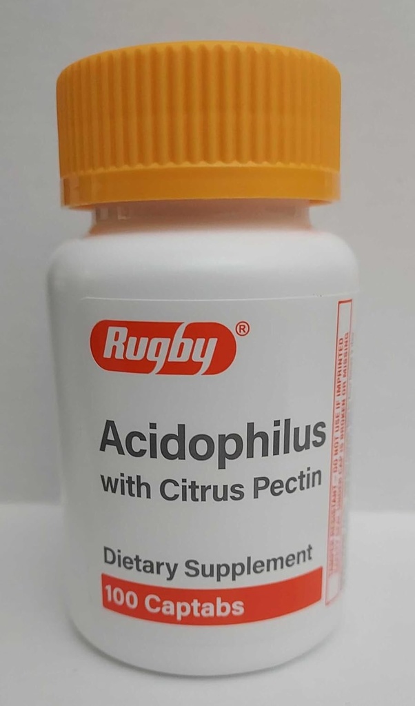 Rugby Acidophilus Tobolky Tobolky Tablety - Lahvička 100 - Model 00536718001