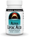 Zdroj Naturals Alpha Kyselina lipoová 200 mg podporuje metabolismus zdravého cukru, funkci jater a výrobu energie - 60 tablet