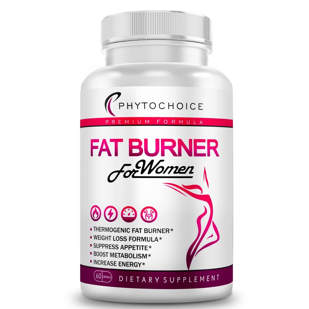Fat Burner pro ženy s Malina Ketony, Green Tea & African Mango - Nejlepší dietní pilulky, které pracují rychle pro ženy, All- Přirozené hubnutí doplňky podporuje metabolismus a břišní tuk popáleniny, 60 Kapsle