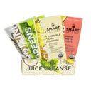 SMART Pressed Juice 1- Day Organic Juice Cleanse CLAS124; Health Detox Program CLAS124; Vegan Vanilla Protein, Green Juice, Beets Juice & Ananas Chia Cleanse CLAS124; High Fiber & Vegan
