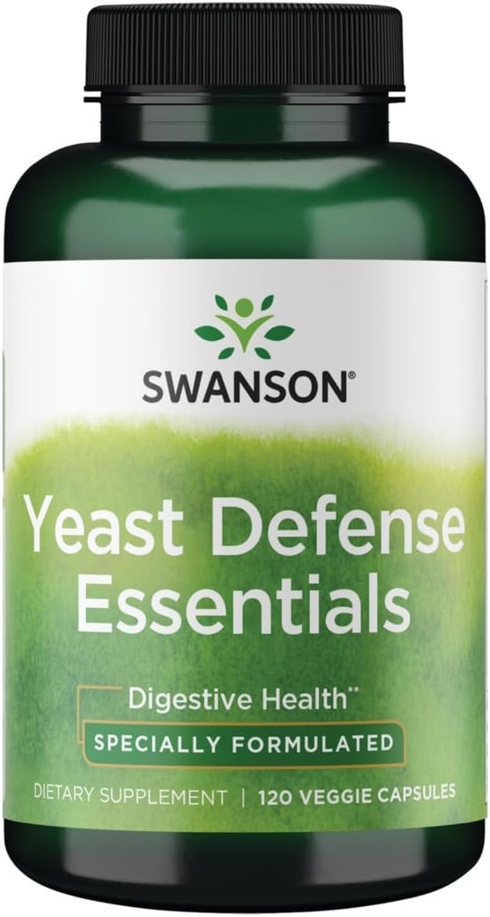 Swanson Yeast Defense Essentials 200 milionů Cfu 120 Veg Kapsle