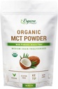 Organic MCT Powder - USDA Certififed Organic; with Prebiotic Acacia Fiber; 4 oz