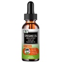 Organický olej oregano s černým semenným olejem, Oregano olej kapalné kapky w / Česnek Olive Leaf Elderberry pro imunitní, stravovací a antioxidant, Sezónní Supplement pro ženy muži