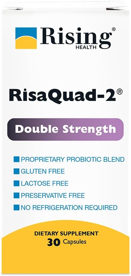 Risaquad-2 Probiotický dodatek stravy - 375mg Balení 30 tobolek