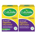 Culturelle Pro Síla Daily Probiotic, Trávicí Kapsle, Přirozeně Sourced Probiotic Stuin Proven na podporu trávicího a imunitního zdraví, Gluten & Soy Free, 4 Měsíční dodávky, 60 Počet (Pack of 2)