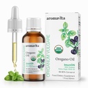 Imunon Organic Greek Oregano Oil Drops - Extra Strength 86-90% Carvacol - Výkonná imunitní a stravitelná podpora - 200 Servings - 100% Čisté, Vegan, Non- GMO, gluten- Free - 1 fl oz (30 ml)