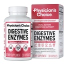 Lékařský choice Digestivní Enzymy - Multi Enzymy, Bromelain, Organic Prebiotics & Probiotics for Digestive Health & Gut Health - Bloating & Meal Time Discomform - Dual Action - All Diets - 30 CT