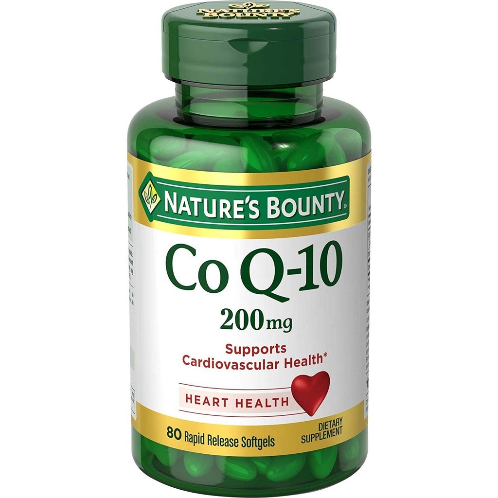 Nature 's Bounty Co Q- 10 Extra Strength 200 mg Softgels 80 ea (balení po 3)