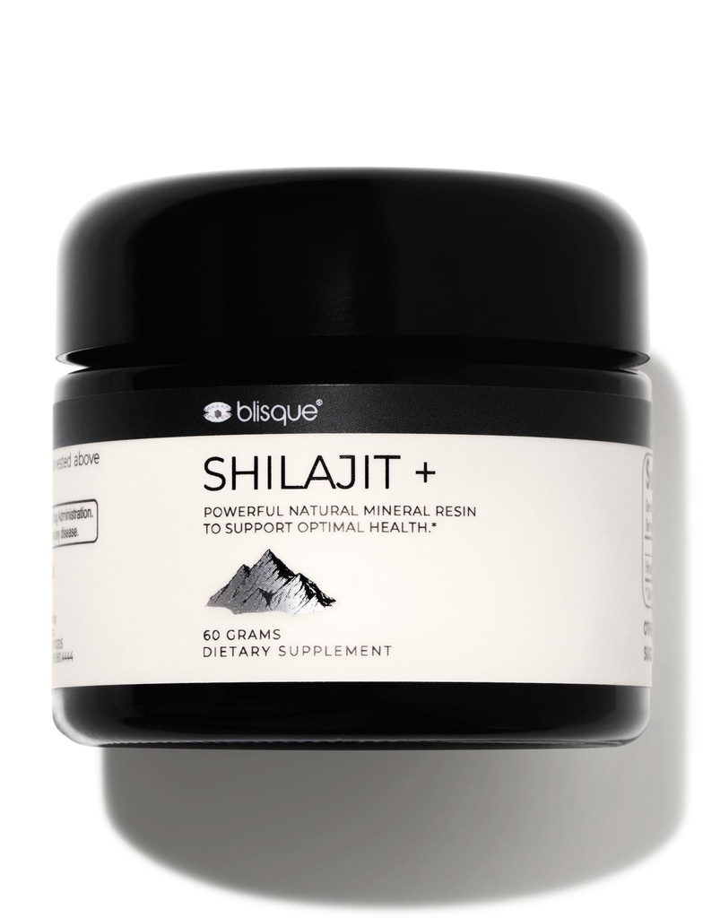 Blisque - Čisté Himalájské organické Shilajit Resin dodatek 124; Authentic a přírodní 124; Golden Class A CLAS124; Obsahuje Fulvic kyseliny a stopových minerálů 124; 60 gramů