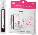 VPLab Ultra ženské krásy tekutý kolagen - Biotin- Infuzní multivitaminový komplex s Peptidy typu I & III dodatek pro pleť, vlasy a nehty - Drink Mix pro ženy Baleno s vitaminem B Group, 10