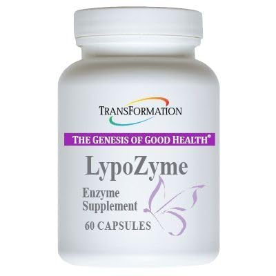 Transformation the GENESIS OF Good Health Lypozyme Enzyme Supplement, Advance Lipase Enzyme Blend for Health Digestion & Nutrient Absorption, Non- GMO, 60 Cap
