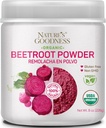 Nature 's Goods Beet Root Powder - 56 Servings (8oz) - Nitric Oxide Booster for Energy, Stamina, Heart Health, and Athletic Performance