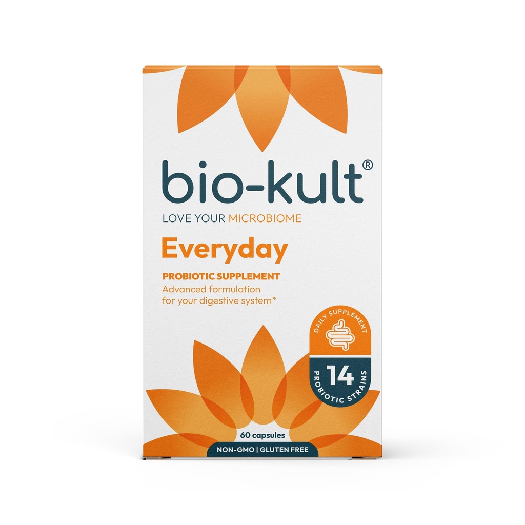 Bio- Kult Probiotika Stravovací Zdraví Dodatek 120 & 60 Počet