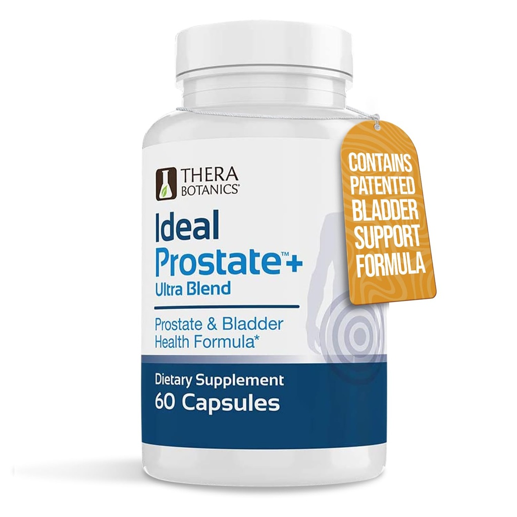 Advanced Men 's Prostate Support by Ideal Prostate Plus Ultra s Reishi Houba, Saw Palmetto, Lycopene a více pro přírodní pomoc