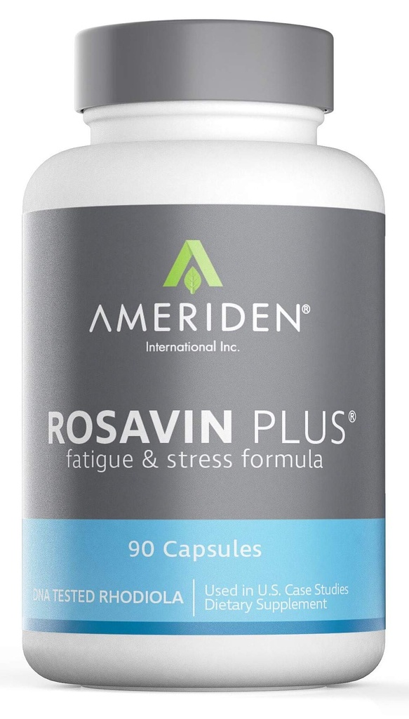 Rosavin Plus ® s Electrolytes- Sibiřský Rhoddiola Rosea 90 V- tobolky 150mg od AMERIDEN INTERNATIONAL, INC