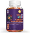 Klinické denně kompletní děti multivitamin denní Gummy dodatek pro mozek, vize, kosti a imunitní zdraví. Vitamíny A, C, E, D, B6, B12, Folát, Biotin, esenciální minerální látky. 90 Gluten zdarma Yummy Gummies