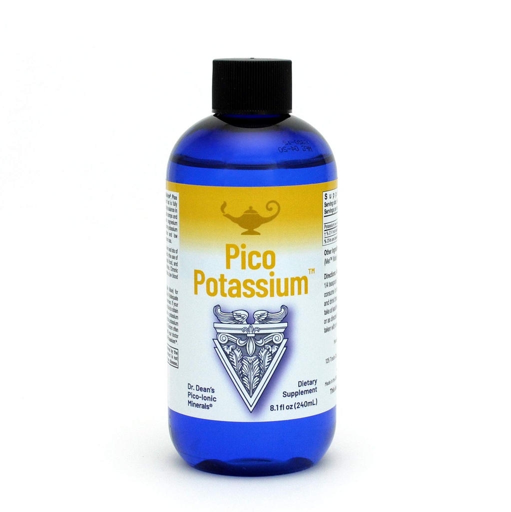 RnA ReSet Pico Draslík - Tekutý doplněk draslíku pro vysokou absorpci, 8.1 Fl Oz (1- Pack)