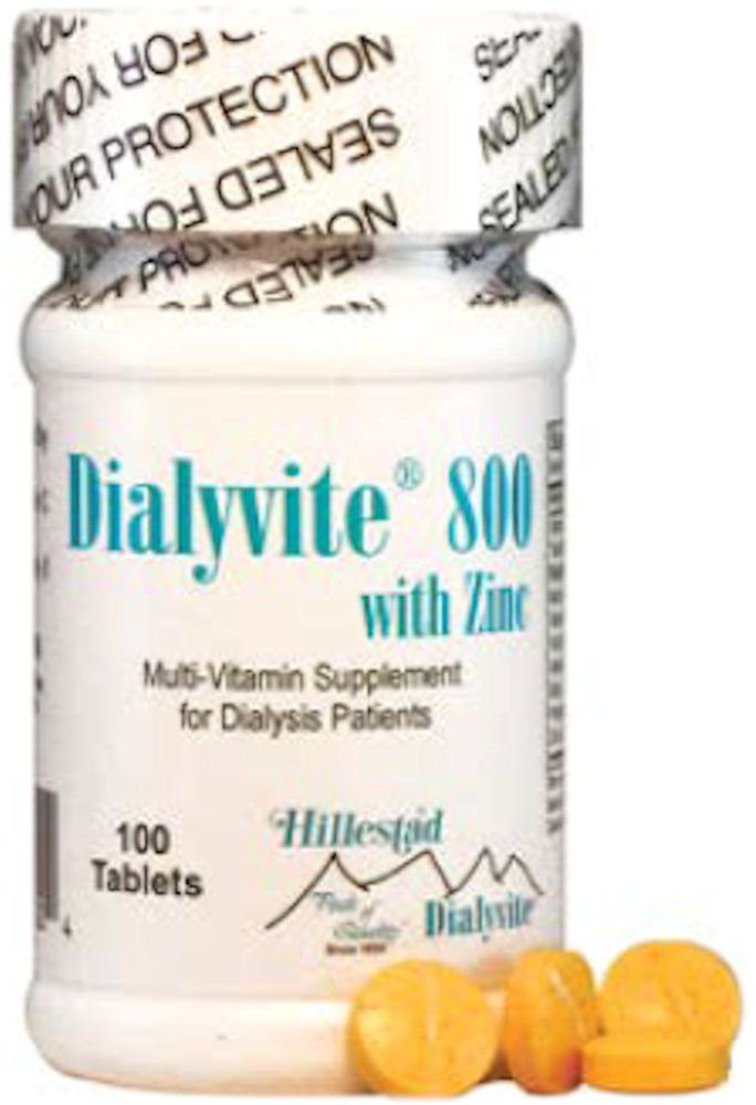 Dialyvit 800 se zinkem 50 mg - 100 tablet
