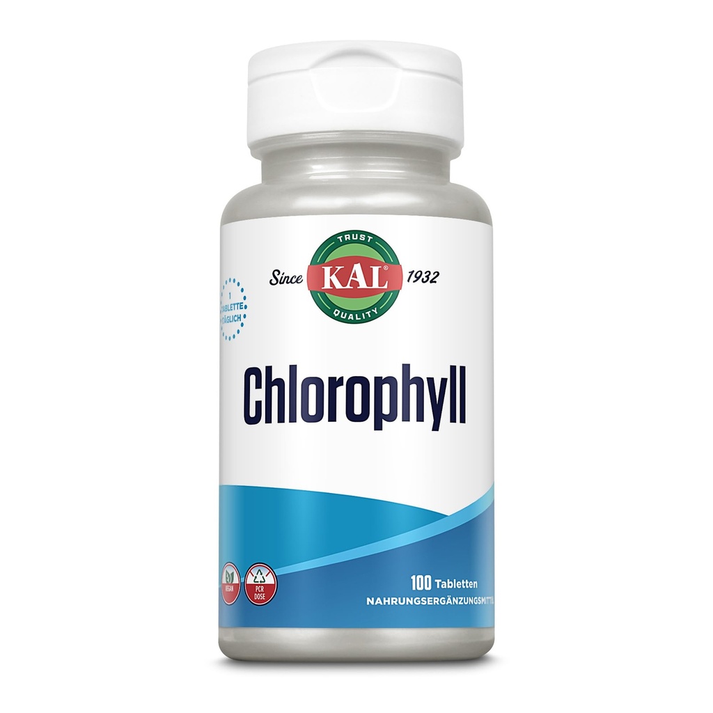 KAL chlorofylové tablety, 20 mg, 100