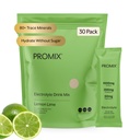 ProMix Nutrition Electrolytes Powder Packets - Sugar Free, Zero Calorie, Stevia Free, Fasting Friendly, Natural Himalayan Pink Salt - Lemon Lime - 30 Servings (Balení 30)