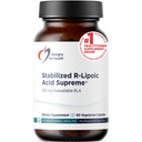 Designy pro zdraví stabilizované R- Lipoic Acid Supreme - 100mg RLA dodatek s Taurin - Non- GMO, gluten zdarma (60 Kapsle)