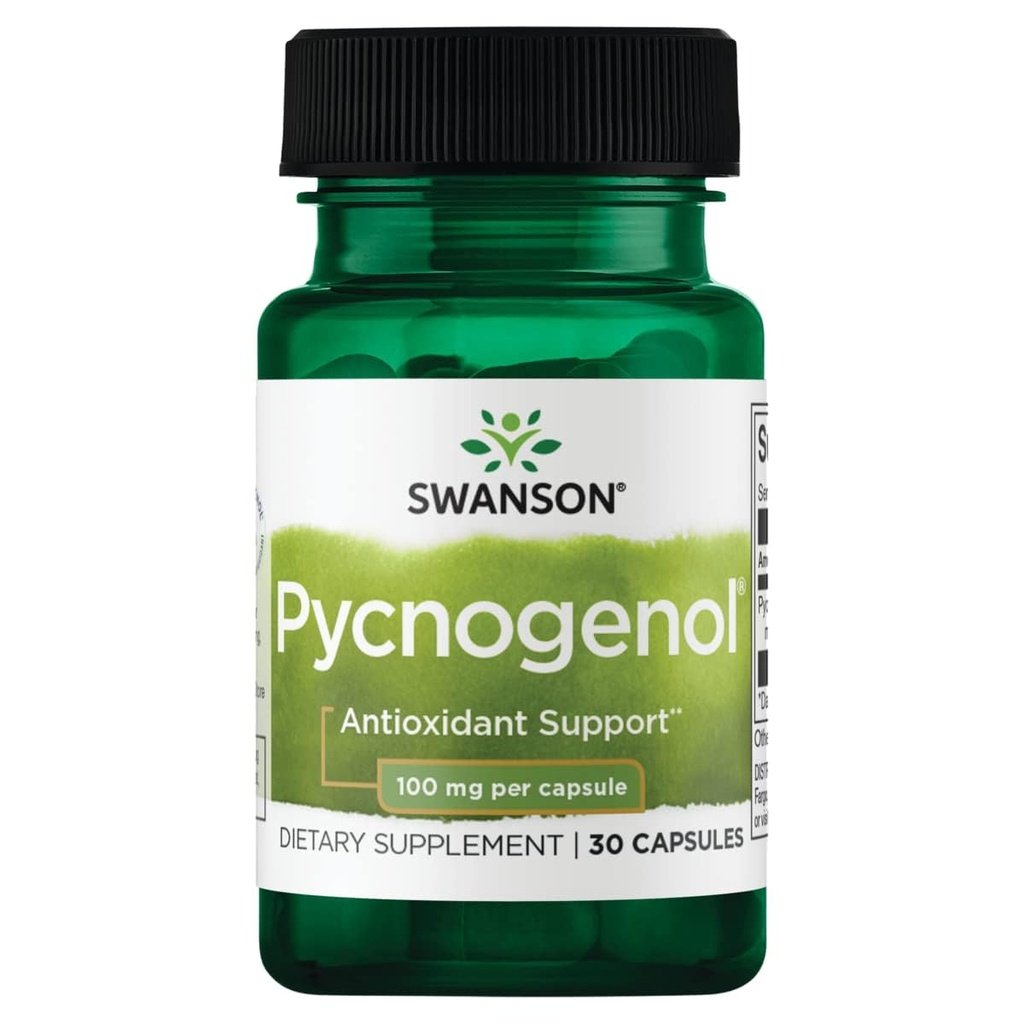 Swanson Pycnogenol 100 miligramů 30 tobolek