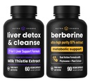 NutraChamps Játra Čistota & Detox Kapsle & Berberine Kapsle