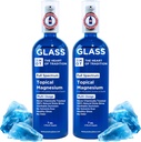 Topical Magnesium Oil Spray Skleněná láhev od starověku Zechstein moře a stopové mineral 7 floz - Transdermální čistý hořčík Spray olej pro nohy, svalová relaxace, nohy křeče, spánek a celkové zdraví