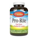 Carlson - Pro- Rite, Free- Form L-Proline & L-Lysin, Health, Joint Support & Collagen Formation, 200 Kapsle