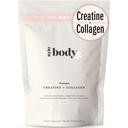 Nový - Creatine + Collagen pro ženy - Podporuje růst a vývoj svalové hmoty, zisk, energie a zotavení - 5g Creatine Monohydrát Plus 5000mg Collagen Peptides Combo - Neochucené, 30 Služeb