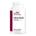 Bariatrická výhoda Ultra Multivitamin se železem - Ultra Multi se železem - Formát tobolky Multivitamin - Poskytuje kompletní komplex B vitaminů - s vitamínem C, chromem & Více - 270 Kapsle