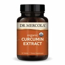 Dr. Mercola Organic Curcumin Extract, 30 Servings (30 tablet), Dietní dodatek, Non- GMO, Certified USDA Organic